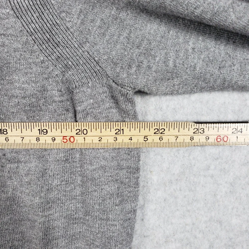 Free‎ Assembly Mens Sweater Crewneck 2XL Gray V-Stitch Knit MSW00094 Pullover